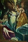 El Greco The Annunciation oil